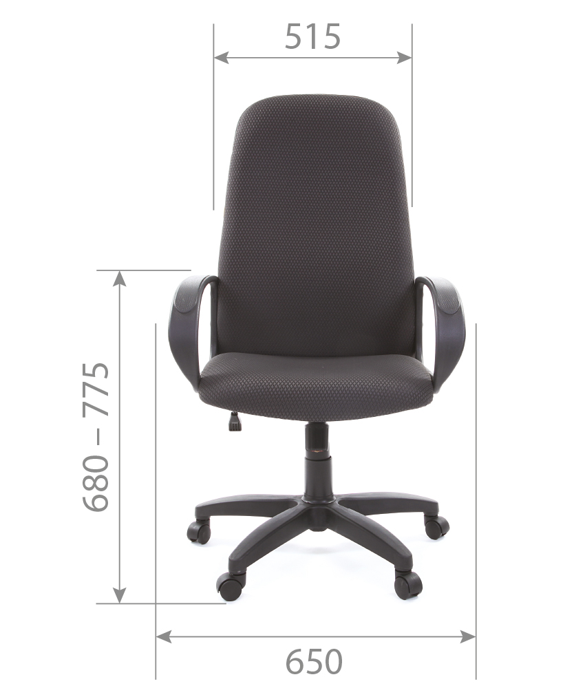 Офисное кресло Chairman 279 чёрный