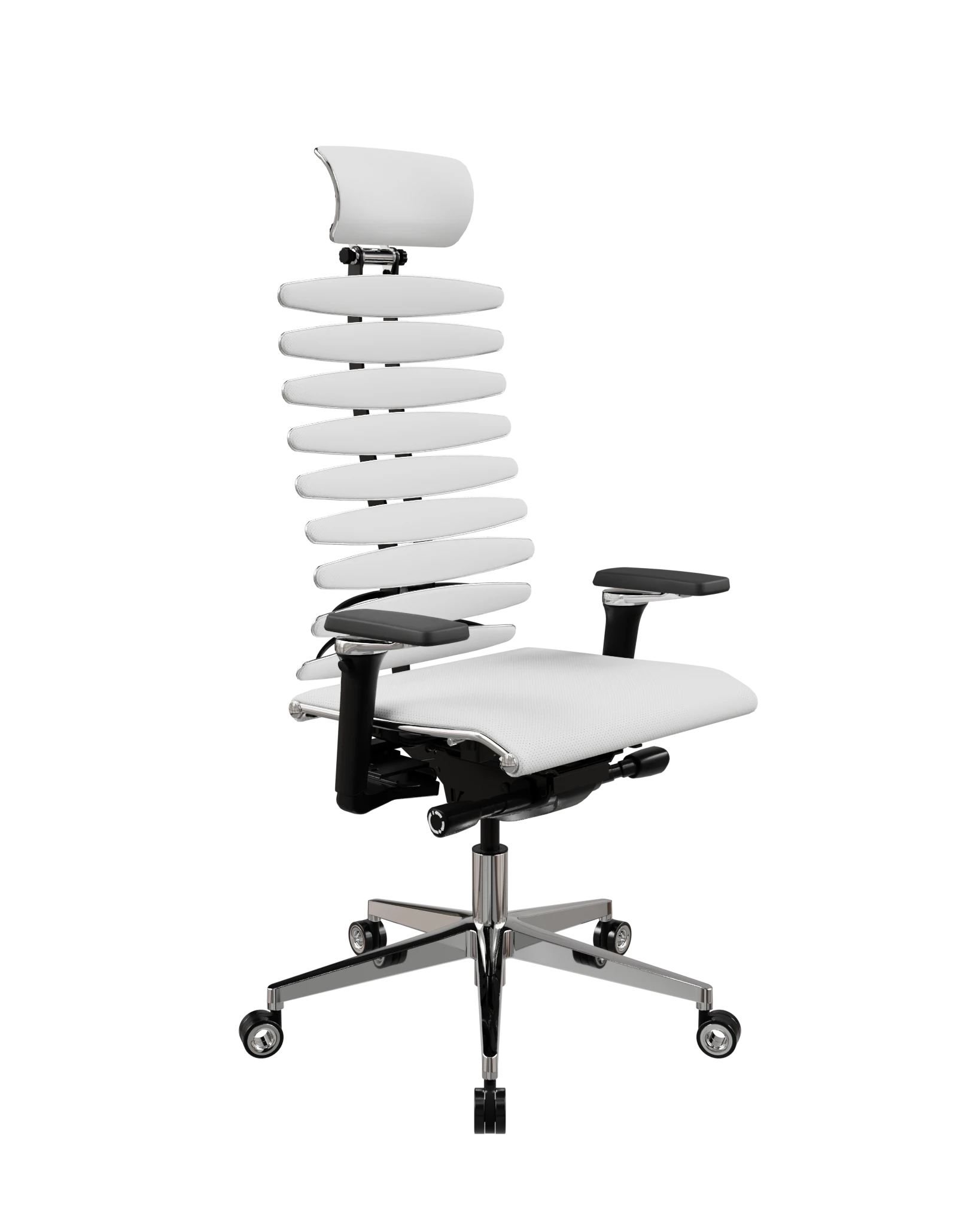  Кресло руководителя YOGA EQ L2-47D - Infinity Белый