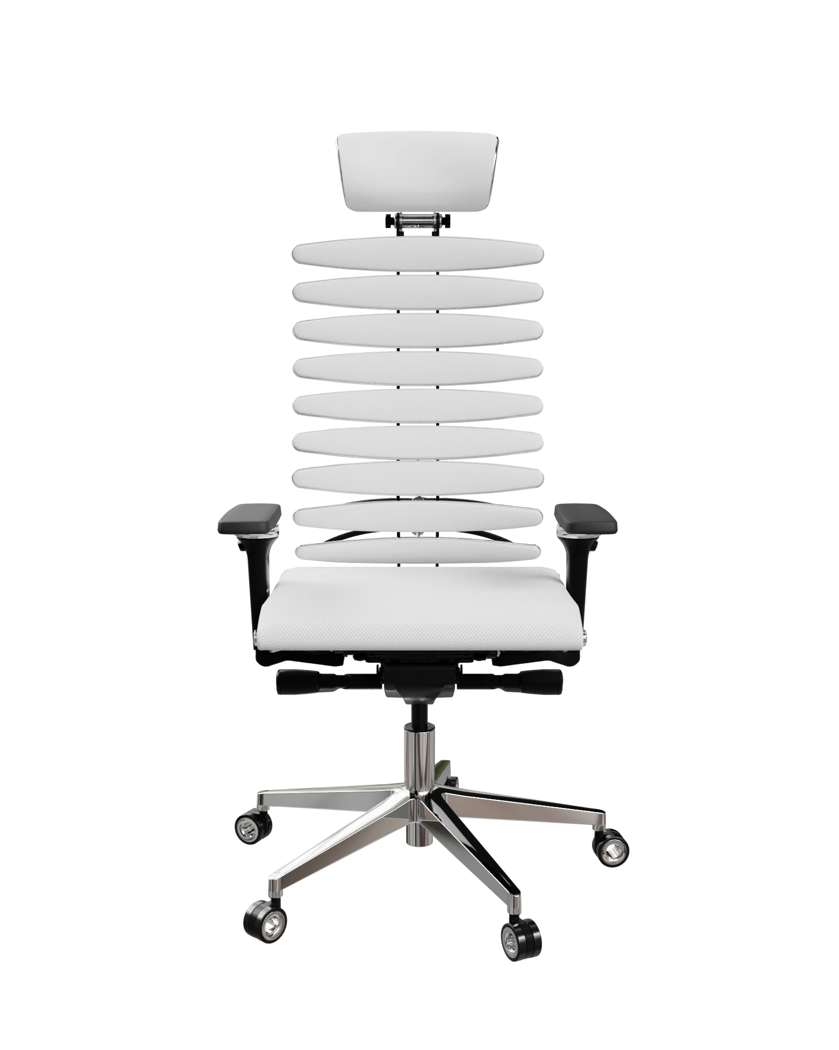  Кресло руководителя YOGA EQ L2-47D - Infinity Белый