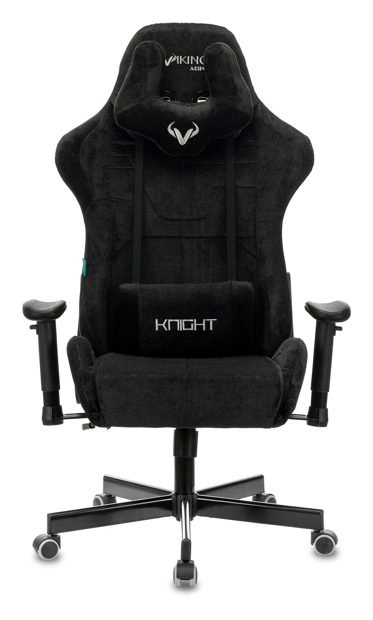 Кресло игровое Бюрократ VIKING KNIGHT/LT-20 черный с подголовником