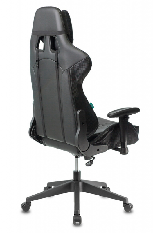 Кресло игровое Бюрократ Zombie VIKING 5 AERO Edition черный  искусст кожа с подголовником