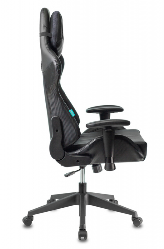 Кресло игровое Бюрократ Zombie VIKING 5 AERO Edition черный  искусст кожа с подголовником